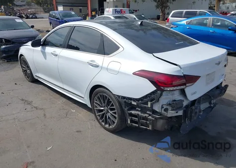 2019 Genesis G80 3.3T Sport from USA, damaged, VIN KMTFN4JB4KU306344